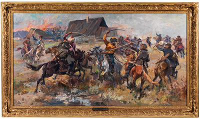 Sample artwork by Julius Stabiak (1917 - 1973), known for landscape painting - View similar artists and auction records