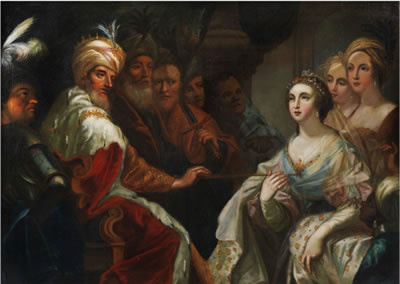 ESTHER VOR KÖNIG AHASVEROS