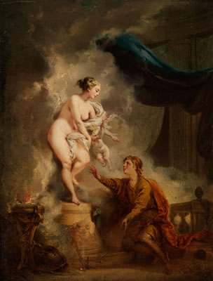 Sample artwork by Victor Louis Hugues (Born 1827), known for painting - View similar artists and auction records