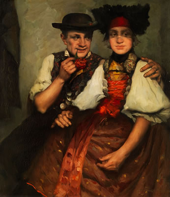 BÄUERLICHES PAAR
