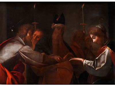 DIE VERMÄHLUNG MARIENS (SPOSALIZIO DELLA VERGINE)