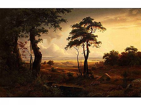 TIEFE ITALIENISCHE LANDSCHAFT by Karl Ludwig Scheins - Auction record, sale price, and art valuation. Compare with similar artists and explore comparable artworks.