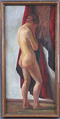 Nude, 1922 by Josef Wilhelm Jossen - Auction record, sale price, and art valuation. Compare with similar artists and explore comparable artworks.