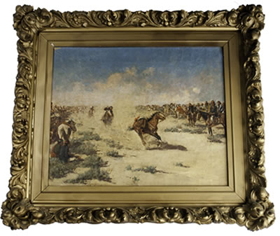A Native American Horseback Game