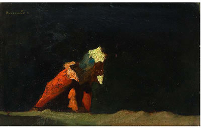 Die Grabräuber. Abstrakte Komposition by Hugo Habermann - Auction record, sale price, and art valuation. Compare with similar artists and explore comparable artworks.