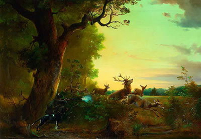 Hirschjagd by Ludwig Sellmayr - Auction record, sale price, and art valuation. Compare with similar artists and explore comparable artworks.