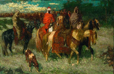 Orientalische Reiter