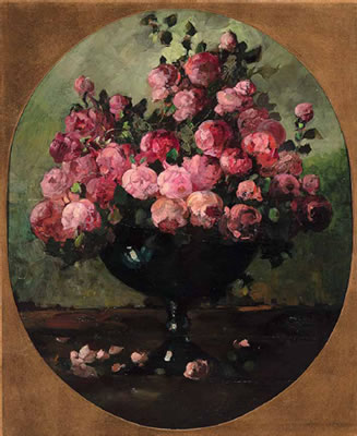 Rosenstillleben in einer Schale