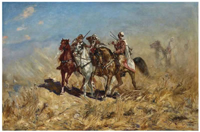 Arabische Reiter