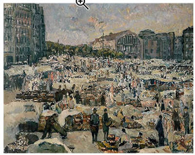 Wochenmarkt am Mebberg in Hamburg