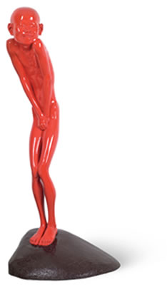 Red Child by Wenling Chen - Auction record, sale price, and art valuation. Compare with similar artists and explore comparable artworks.