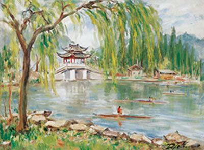 The West Lake of Hangzhou