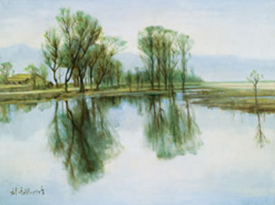 Sample artwork by Yiwen Liu (Born 1941), known for nudes and still life painting - View similar artists and auction records