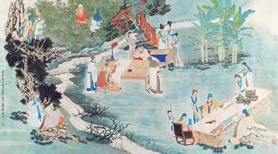 Sample artwork by Gengyun Mi (1910 - 1998), known for painting - View similar artists and auction records