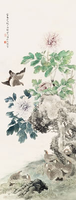 FLOWERS AND BIRDS by Dazhuang Zhang - Auction record, sale price, and art valuation. Compare with similar artists and explore comparable artworks.