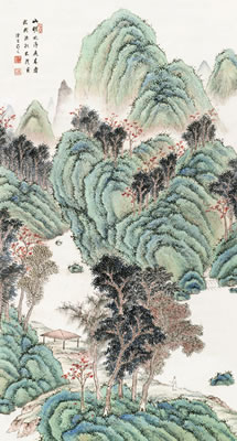 Landscape by Angzhi Zhu - Auction record, sale price, and art valuation. Compare with similar artists and explore comparable artworks.