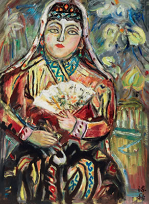 Woman in Ancient Costume