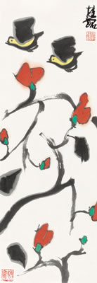 FLOWERS AND BIRDS