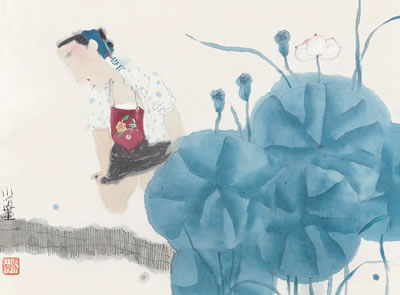 A LADY by Xiaojuan Ma - Auction record, sale price, and art valuation. Compare with similar artists and explore comparable artworks.