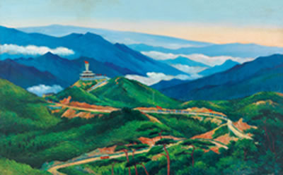 Sample artwork by Bichu Zhou (1903 - 1995), known for landscape - View similar artists and auction records