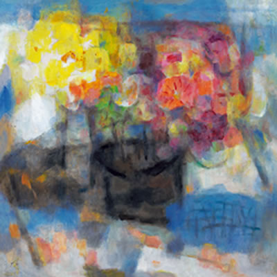Blooming by Ying Zhu - Auction record, sale price, and art valuation. Compare with similar artists and explore comparable artworks.