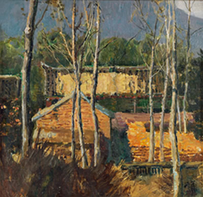 Farmer's House/Fir Woods (2) by Kaixi Cui - Auction record, sale price, and art valuation. Compare with similar artists and explore comparable artworks.