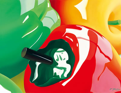 Sample artwork by Guoxin Yang (Born 1951), known for painting; pop art - View similar artists and auction records
