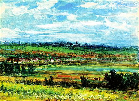 Overlook the Mountains by Zefan Li - Auction record, sale price, and art valuation. Compare with similar artists and explore comparable artworks.