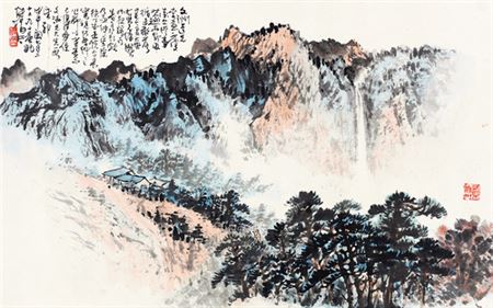 LANDSCAPE by Juanfu Fu - Auction record, sale price, and art valuation. Compare with similar artists and explore comparable artworks.