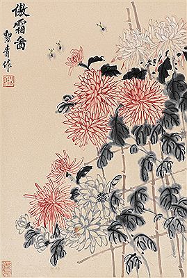 BEE AND FLOWER
