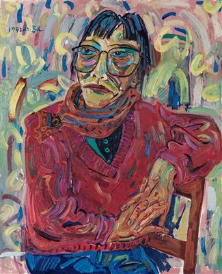 Portrait of Ling Shen: Self-portrait