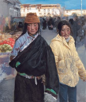 GIRL OF SHIQU IN LASSAR