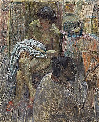 1988 IN THE STUDIO by Ling Shen - Auction record, sale price, and art valuation. Compare with similar artists and explore comparable artworks.