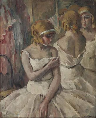Sample artwork by Henri Fehr (1890 - 1974), known for figure; painting - View similar artists and auction records