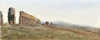 Ruines à Rome, 1867