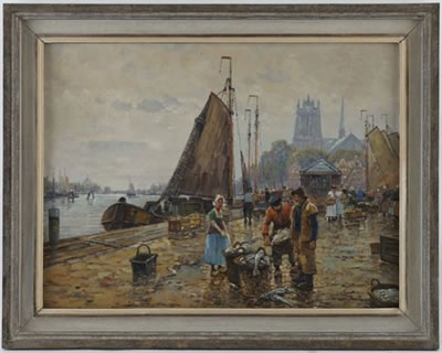 Le marché aux poissons