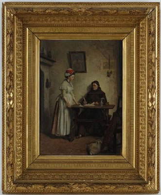 La dictée by Emile Robellaz - Auction record, sale price, and art valuation. Compare with similar artists and explore comparable artworks.