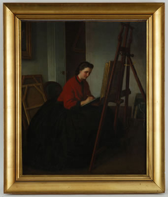 Femme artiste dessinant devant son chevalet by Melchior Blanchard - Auction record, sale price, and art valuation. Compare with similar artists and explore comparable artworks.