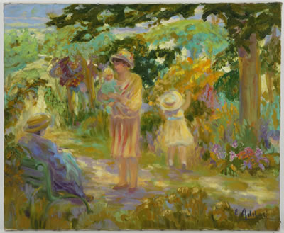 Famille au jardin by Robert Nyel - Auction record, sale price, and art valuation. Compare with similar artists and explore comparable artworks.