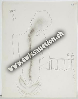 Opium by Jean Maurice Eugene Clement Cocteau - Auction record, sale price, and art valuation. Compare with similar artists and explore comparable artworks.