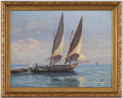Barque sur le Léman, La Bourgogne