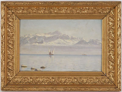 Barque sur le Lac Léman by Arthur Charles Henri Herzog - Auction record, sale price, and art valuation. Compare with similar artists and explore comparable artworks.