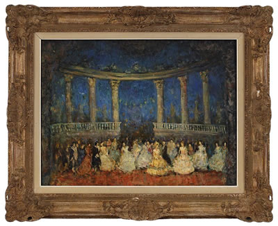 Scène de bal