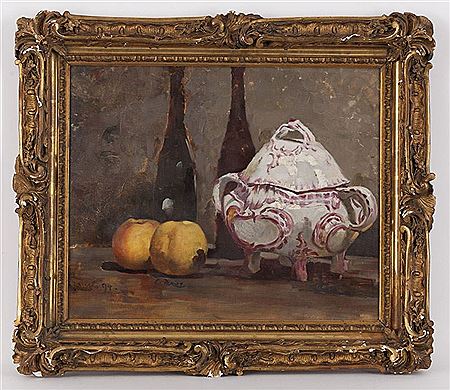 Nature morte à la soupière by Eugene Ferdinand Parisy - Auction record, sale price, and art valuation. Compare with similar artists and explore comparable artworks.