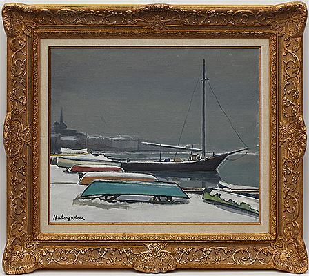 La rade, Genève, vers 1953