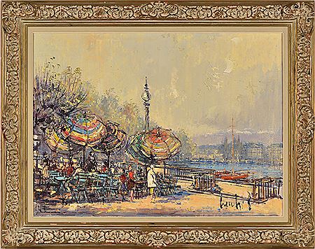 Terrasse au bord du lac, Genève