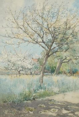 Sample artwork by Victor Uytterschaut (1847 - 1917), known for land-and seascape painting - View similar artists and auction records
