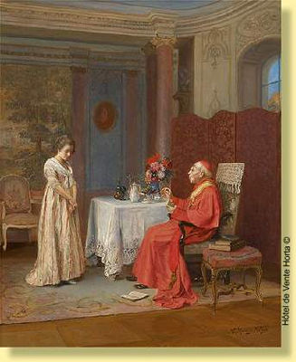 La réprimande feinte