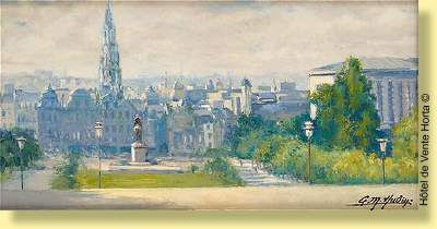 Vue du Mont des Arts by Gilbert Maurice Hubin - Auction record, sale price, and art valuation. Compare with similar artists and explore comparable artworks.