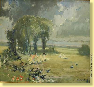Sample artwork by Victor Creten (1878 - 1966), known for painting - View similar artists and auction records